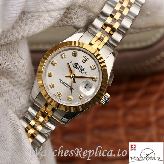 Swiss Rolex Datejust 279173 Stainless steel strap 28MM - WatchesReplica.is