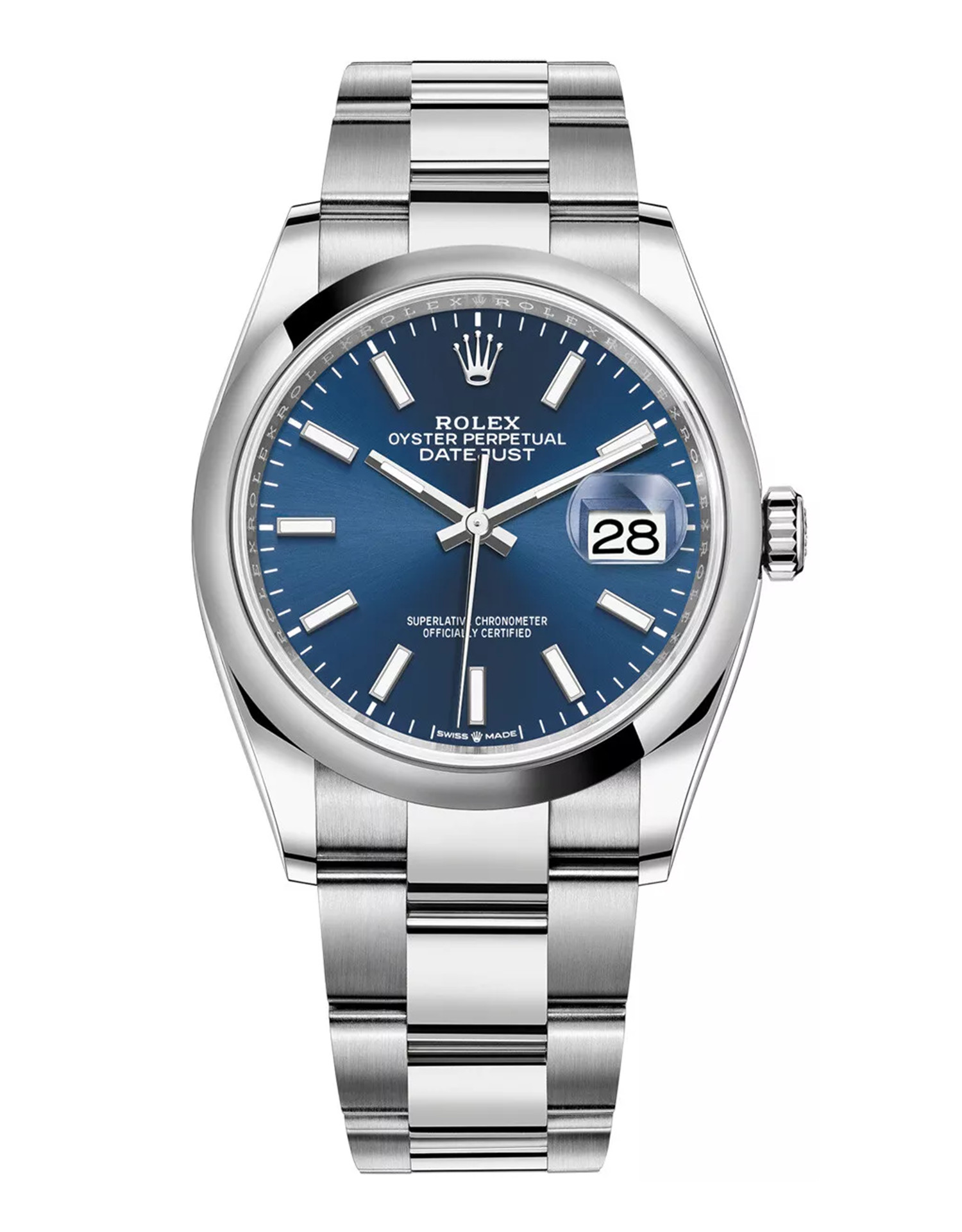 Rolex Datejust 36mm Oyster Bracelet 126200 - WatchesReplica.is