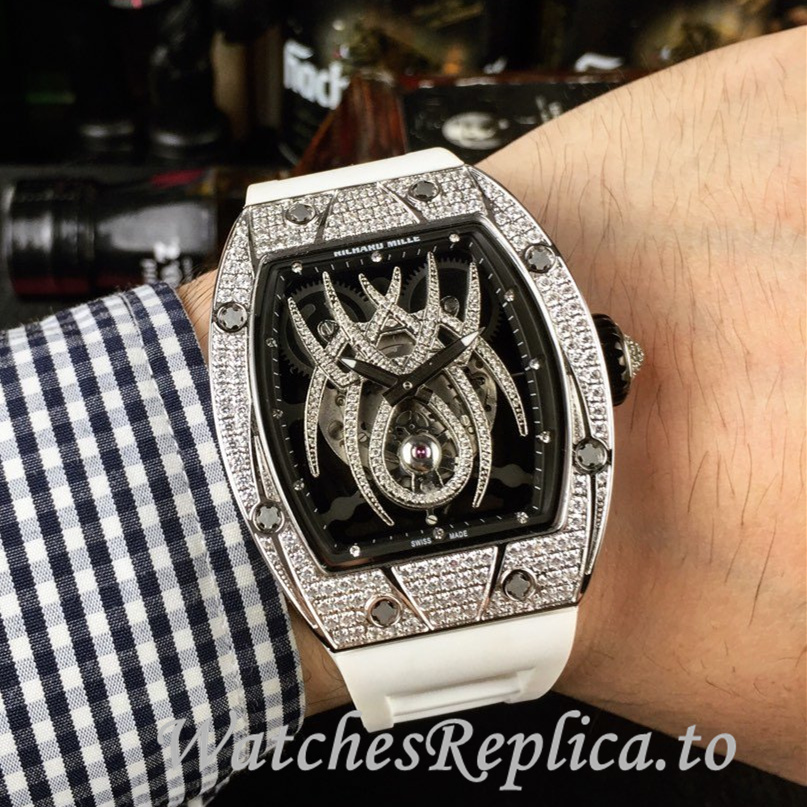 Richard Mille Replica RM19-01 Rubber strap 50MM - WatchesReplica.is