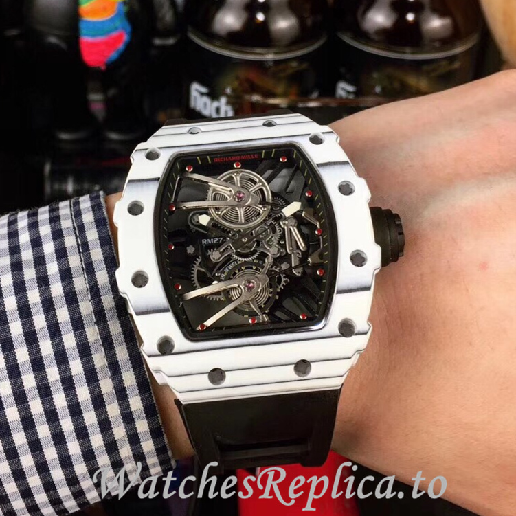 Richard Mille Replica RM27-01 Rubber strap 50MM - WatchesReplica.is