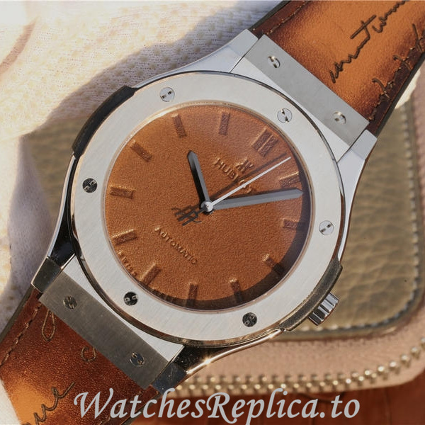 Hublot Replica 511.OX Leather strap 45MM - WatchesReplica.is