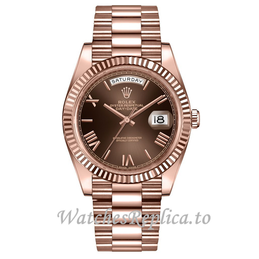 Replica Rolex Day Date 40MM 228235 - WatchesReplica.is