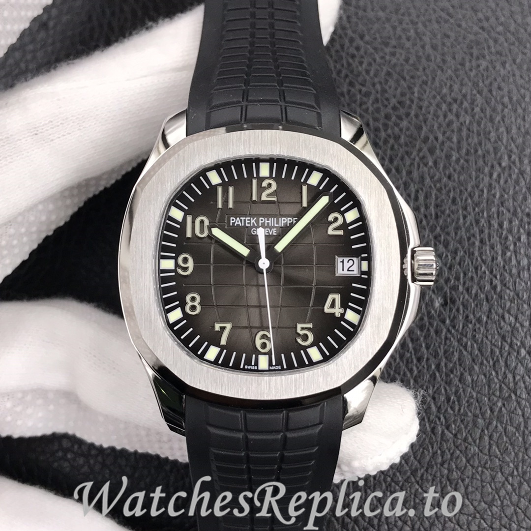 Patek Philippe Replica Aquanaut 5167 Rubber strap 40MM - WatchesReplica.is