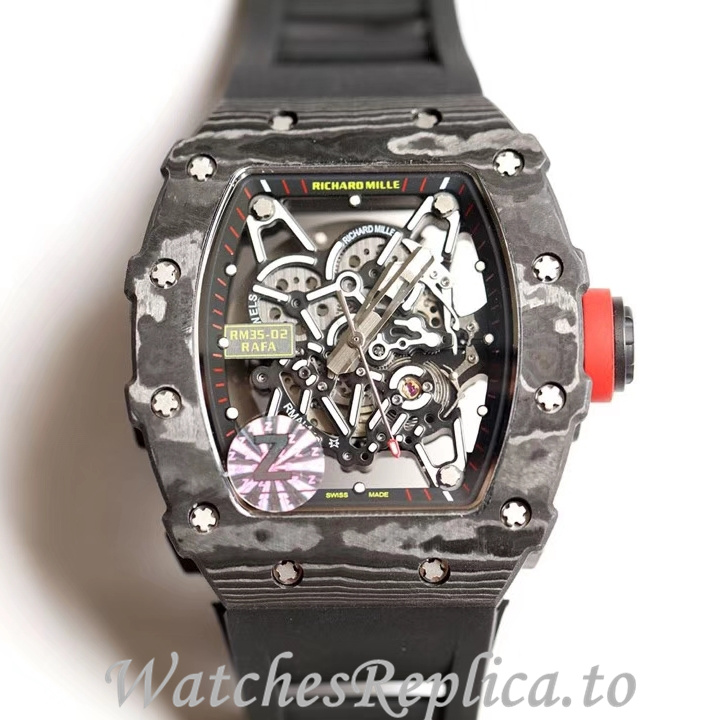 Richard Mille Replica RM35-02 Rubber strap 50MM - WatchesReplica.is