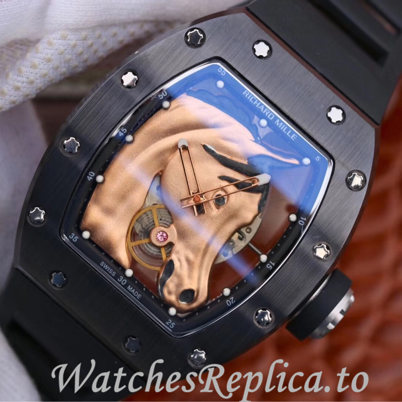 Richard Mille Replica RM52-02 Rubber strap 50MM - WatchesReplica.is