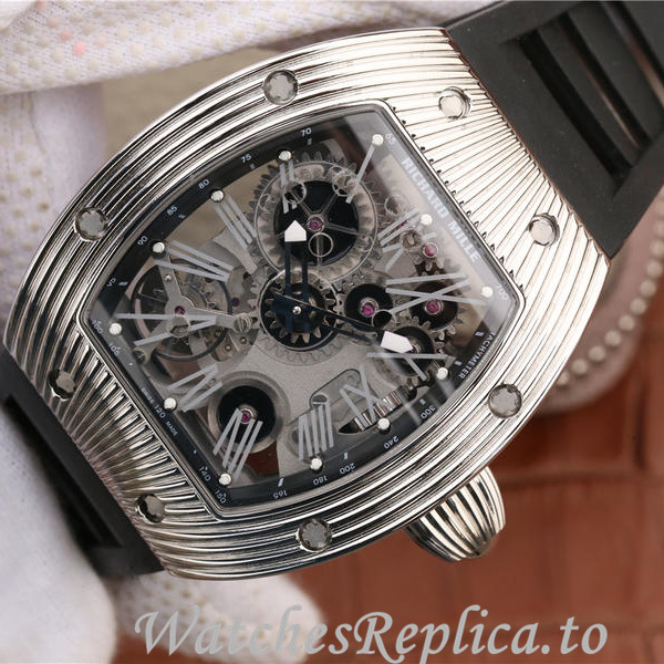 Richard Mille Replica RM018 Rubber strap 48MM - WatchesReplica.is