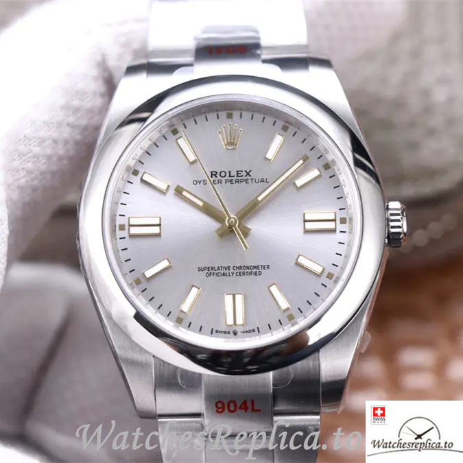 Swiss Rolex Oyster Perpetual 124300 Stainless steel strap 41MM - WatchesReplica.is