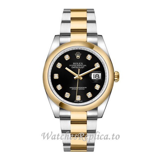 Replica Rolex Datejust 116203-32 36MM Stainless steel strap Mens Watch - WatchesReplica.is