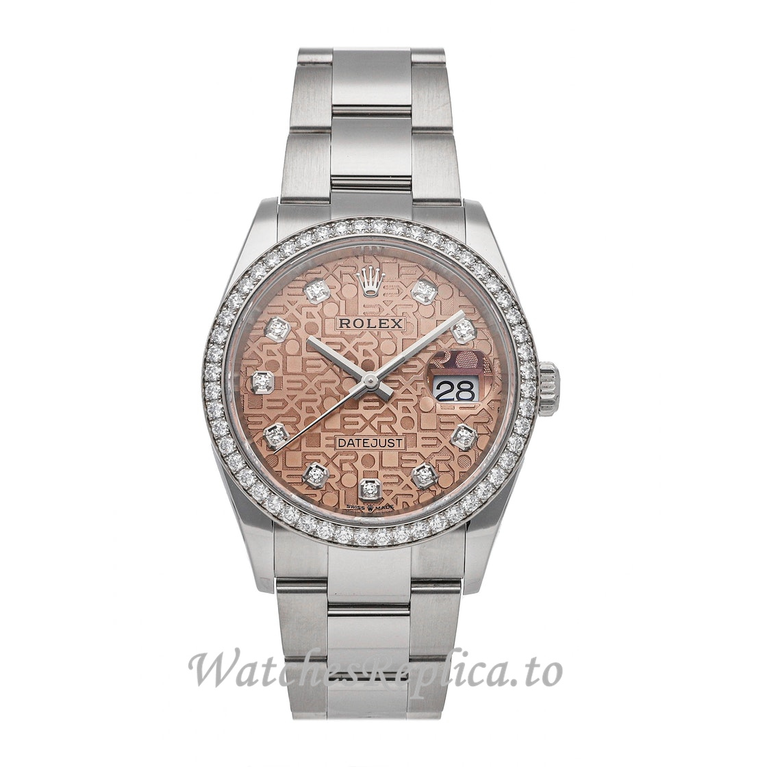 Replica Rolex Datejust 126284RBR 0016 36MM Mens Watch - WatchesReplica.is
