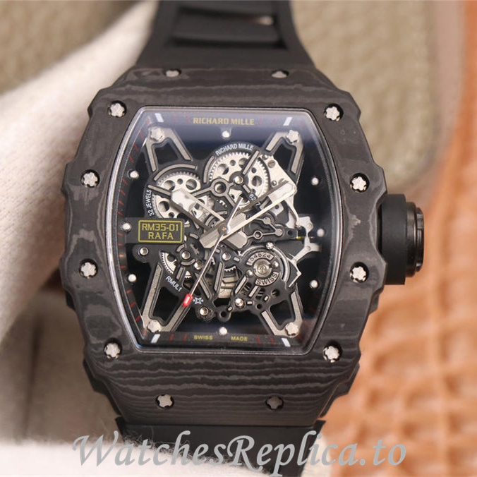 Richard Mille Replica RM035-01 Rubber strap 50MM - WatchesReplica.is