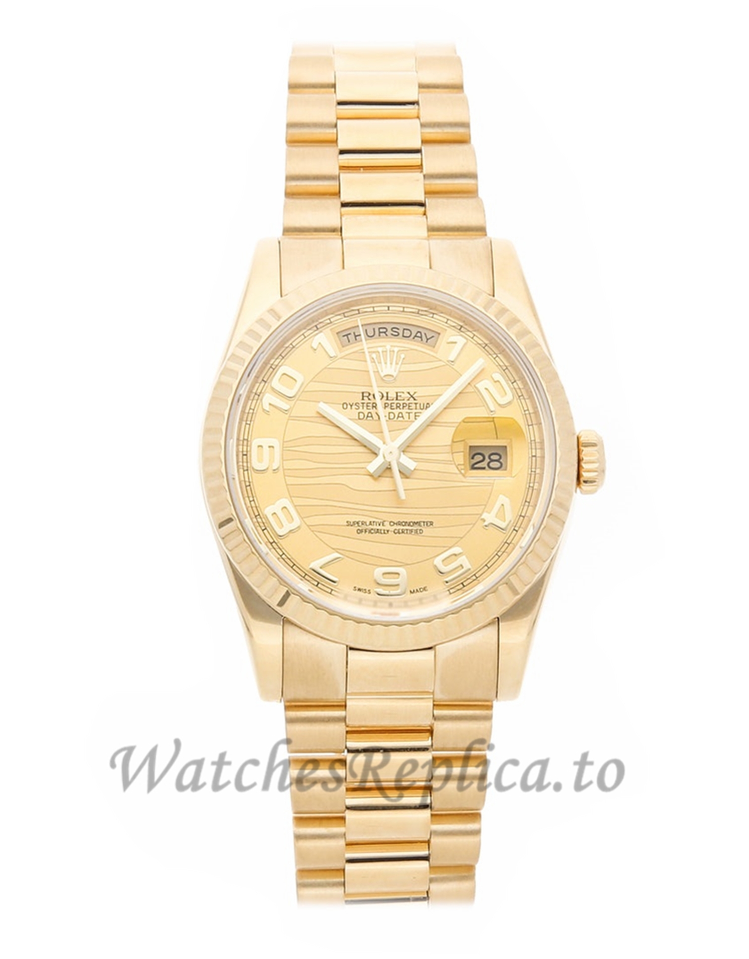 Rolex Replica Day-Date 36mm 118238 - WatchesReplica.is