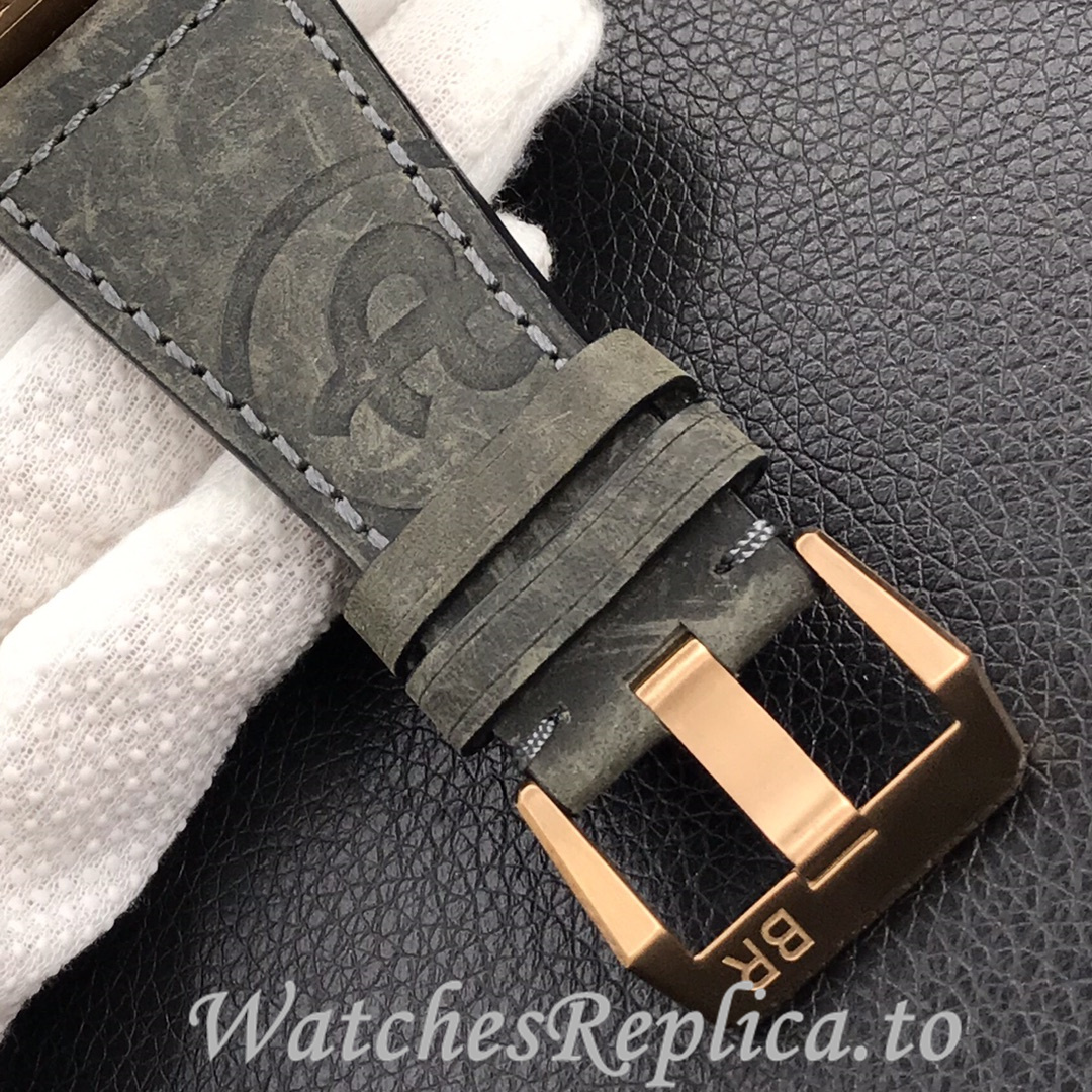 Bell Ross Replica BR 03 BR0392-CAMO-CE/SRB Leather strap 42MM - WatchesReplica.is