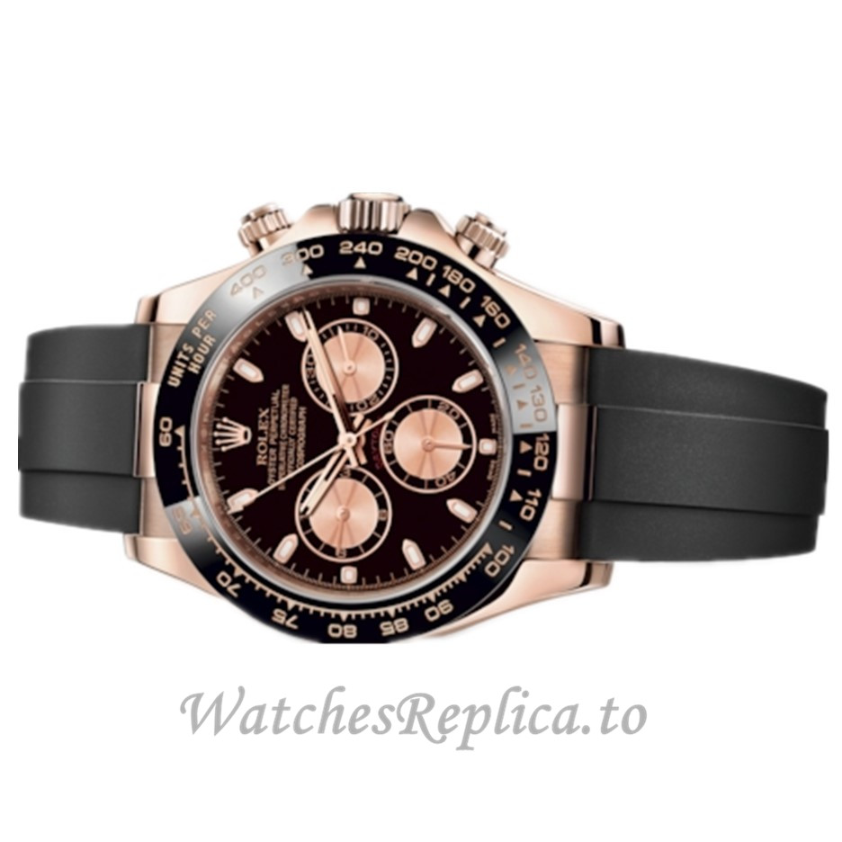 Rolex Daytona Black Dial 116515LN - WatchesReplica.is