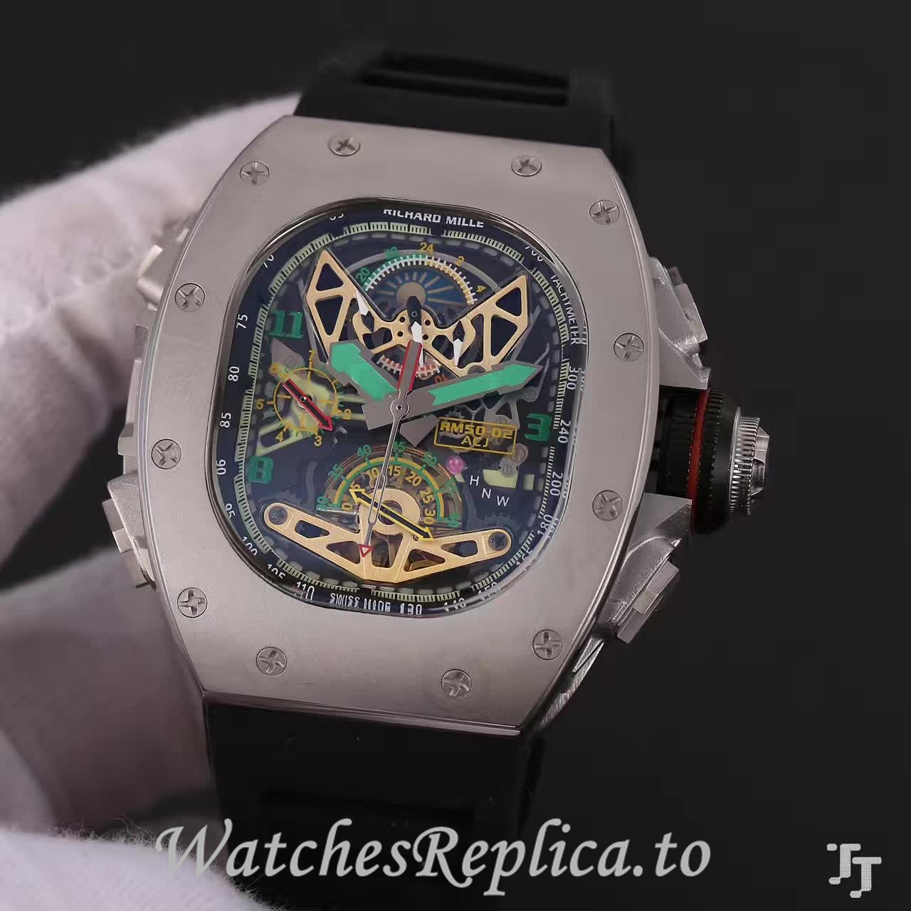 Richard Mille Replica RM50-02 Rubber strap 41MM - WatchesReplica.is