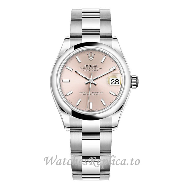 Replica Rolex Datejust m278240-0007 31MM Stainless Steel strap Ladies Watch - WatchesReplica.is