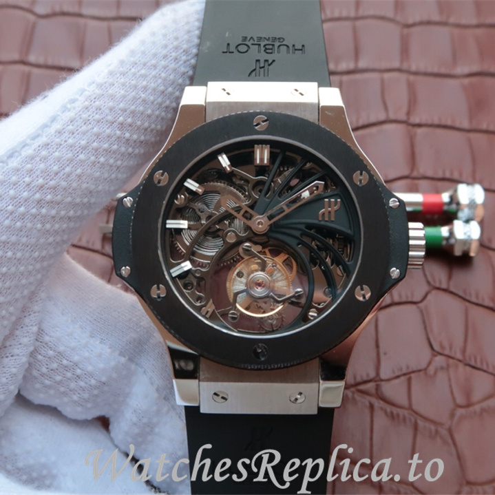 Hublot Replica Big Bang Rubber strap 44MM - WatchesReplica.is