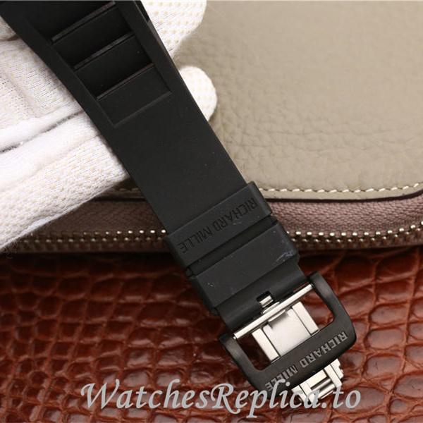 Richard Mille Replica RM055 Rubber strap 50MM - WatchesReplica.is