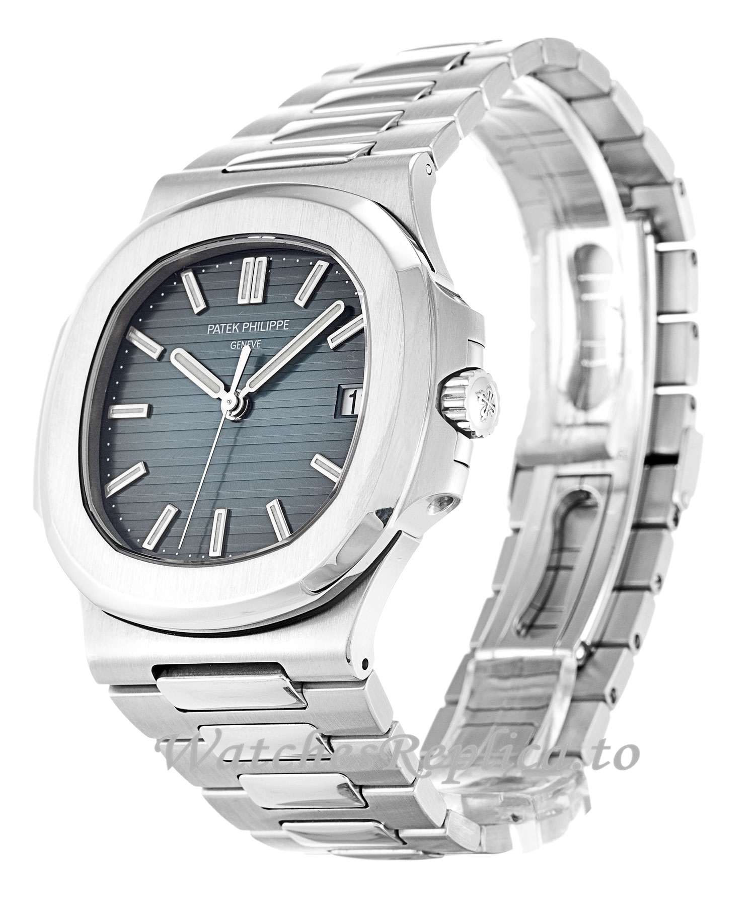 Patek Philippe Nautilus Blue Dial 5711/1A 40 MM - WatchesReplica.is