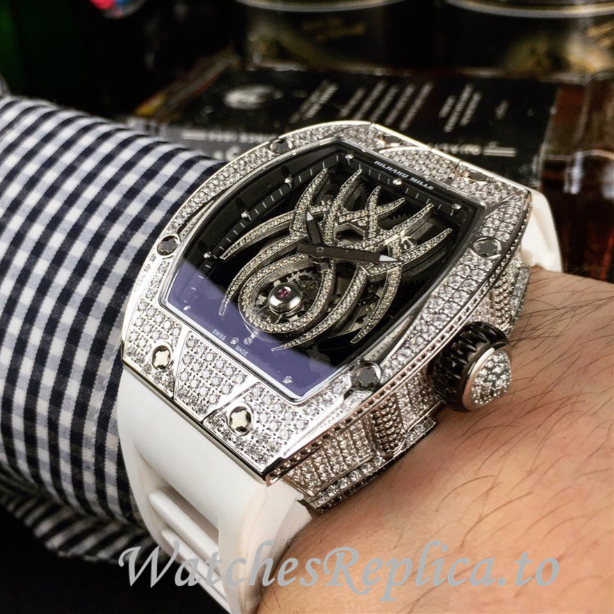 Richard Mille Replica RM19-01 Rubber strap 50MM - WatchesReplica.is