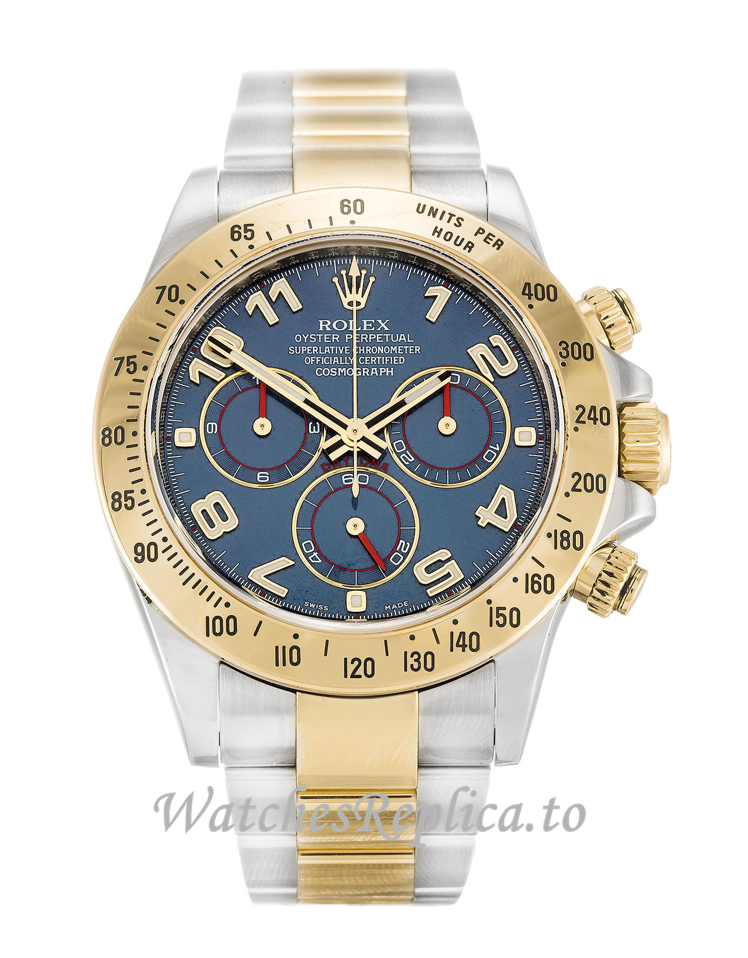 Rolex Daytona Blue Dial 116523 - WatchesReplica.is