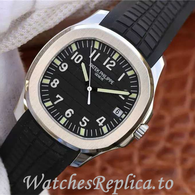 Patek Philippe Replica Aquanaut Rubber strap 42MM - WatchesReplica.is