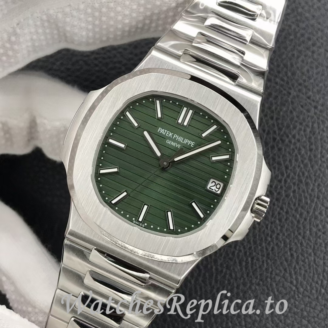 Patek Philippe Replica Nautilus 5711 Stainless steel strap 40MM - WatchesReplica.is