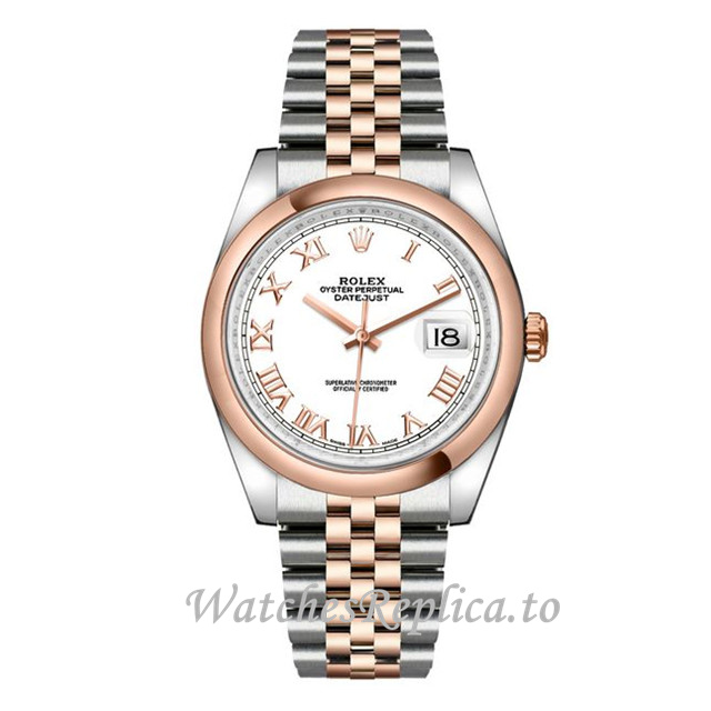 Replica Rolex Datejust 116201-13 36MM Stainless steel strap Mens Watch - WatchesReplica.is