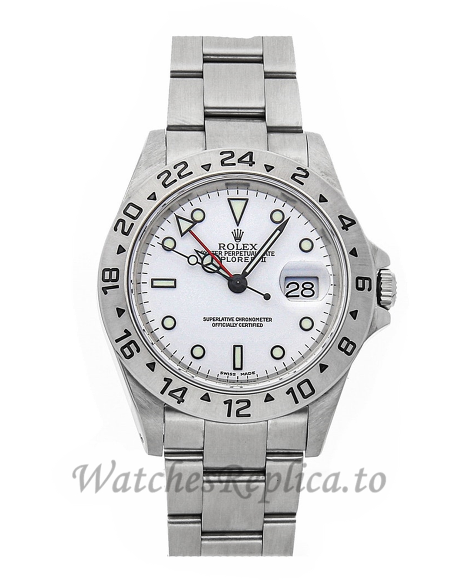 Rolex Replica Explorer II 40mm 16570 - WatchesReplica.is