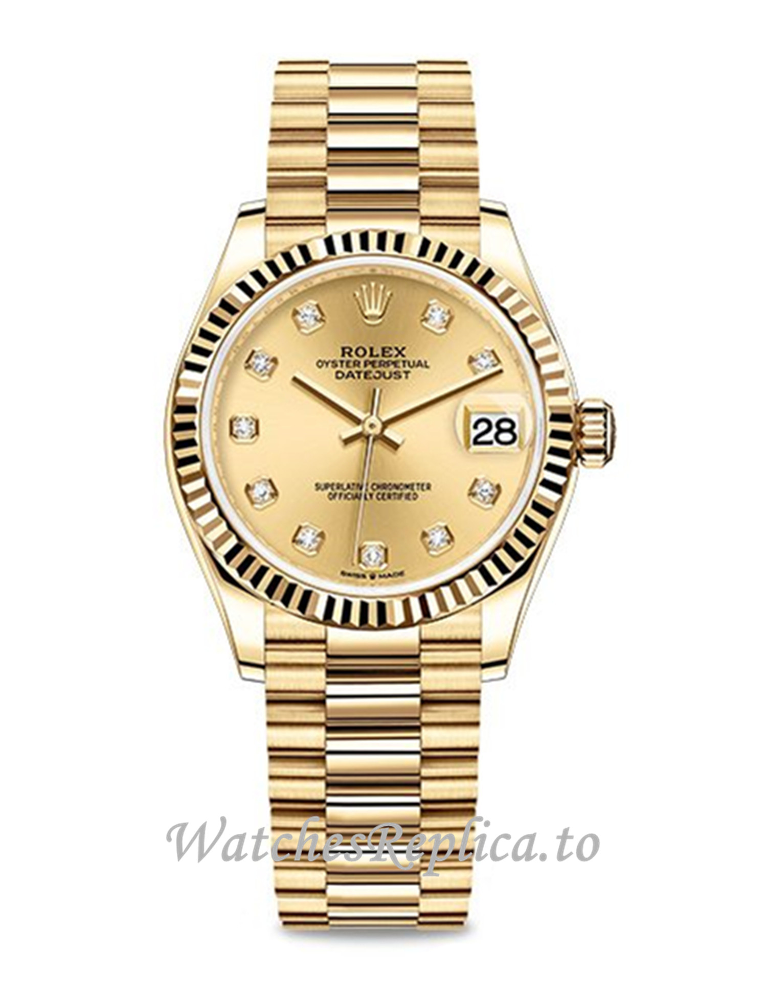 Replica Rolex Datejust m278278 31MM - WatchesReplica.is