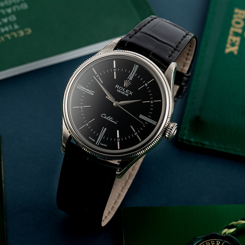 Replica Rolex Cellini 50509bkbk 39MM - WatchesReplica.is