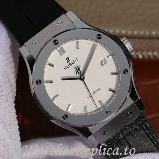 Hublot Replica 511.NX.1170.LR Leather strap 45MM - WatchesReplica.is