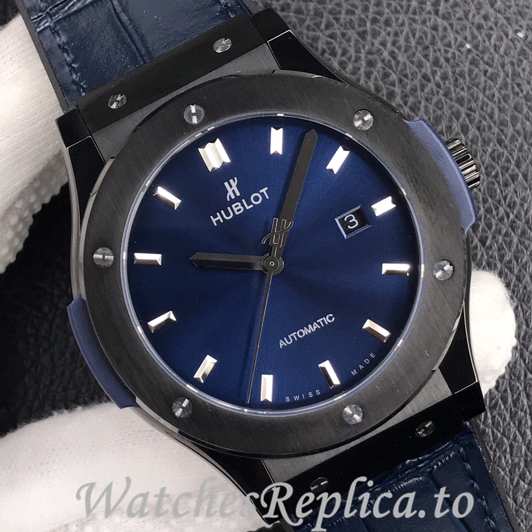 Hublot Replica Classic Fusion Series Leather strap 45MM - WatchesReplica.is