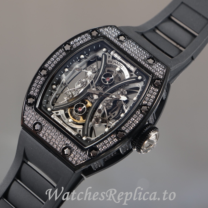 Richard Mille Replica RM53-01 Rubber strap 50MM - WatchesReplica.is