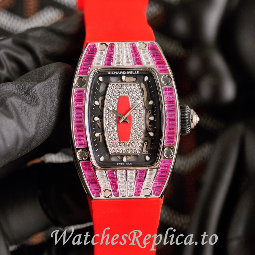 Richard Mille Replica RM007-1 Rubber strap 45MM - WatchesReplica.is