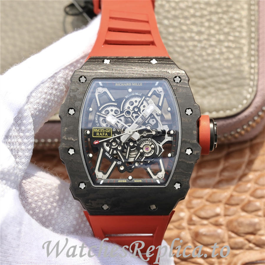 Richard Mille Replica RM035-02 Rubber strap 50MM - WatchesReplica.is