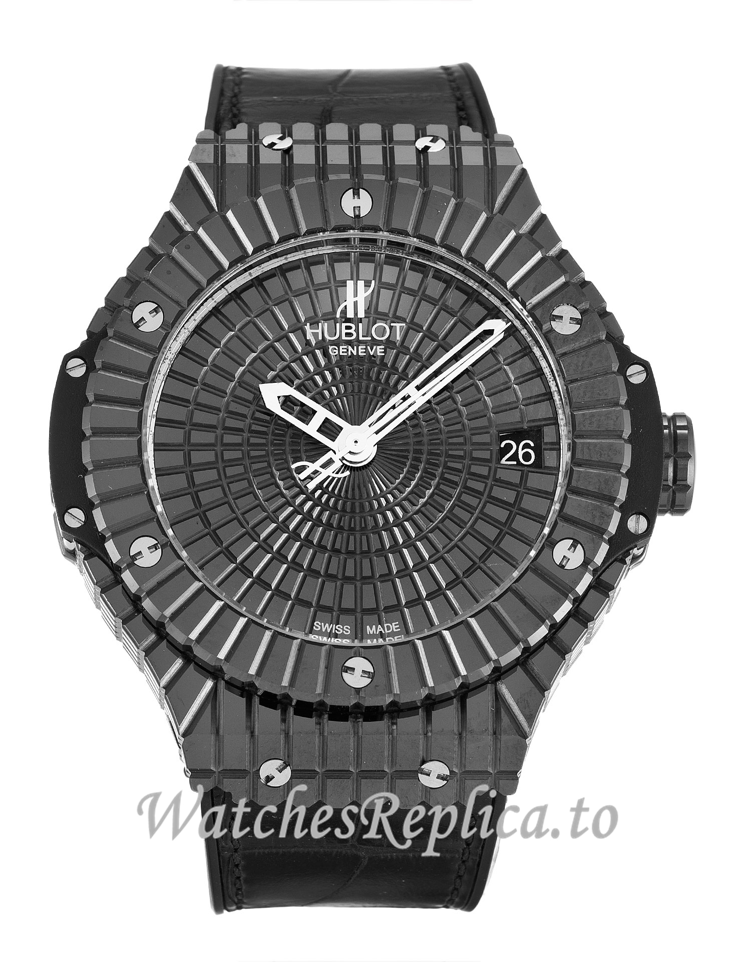 Hublot 41mm Black Ceramic Dial 346.CX.1800.BR 41 MM - WatchesReplica.is