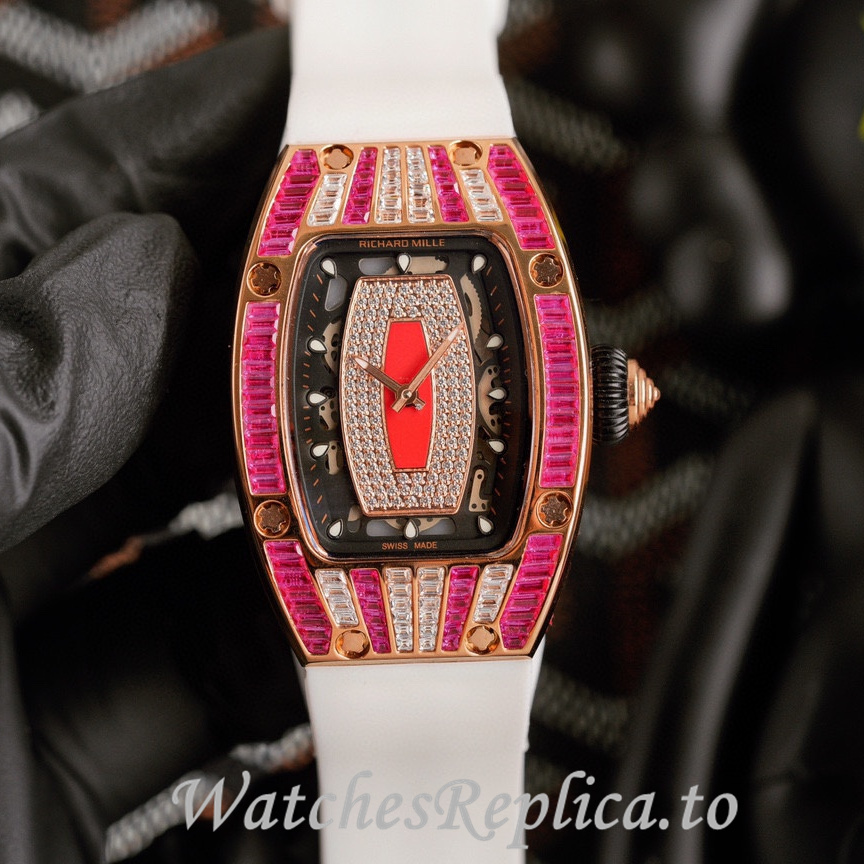 Richard Mille Replica RM007-1 Rubber strap 45MM - WatchesReplica.is