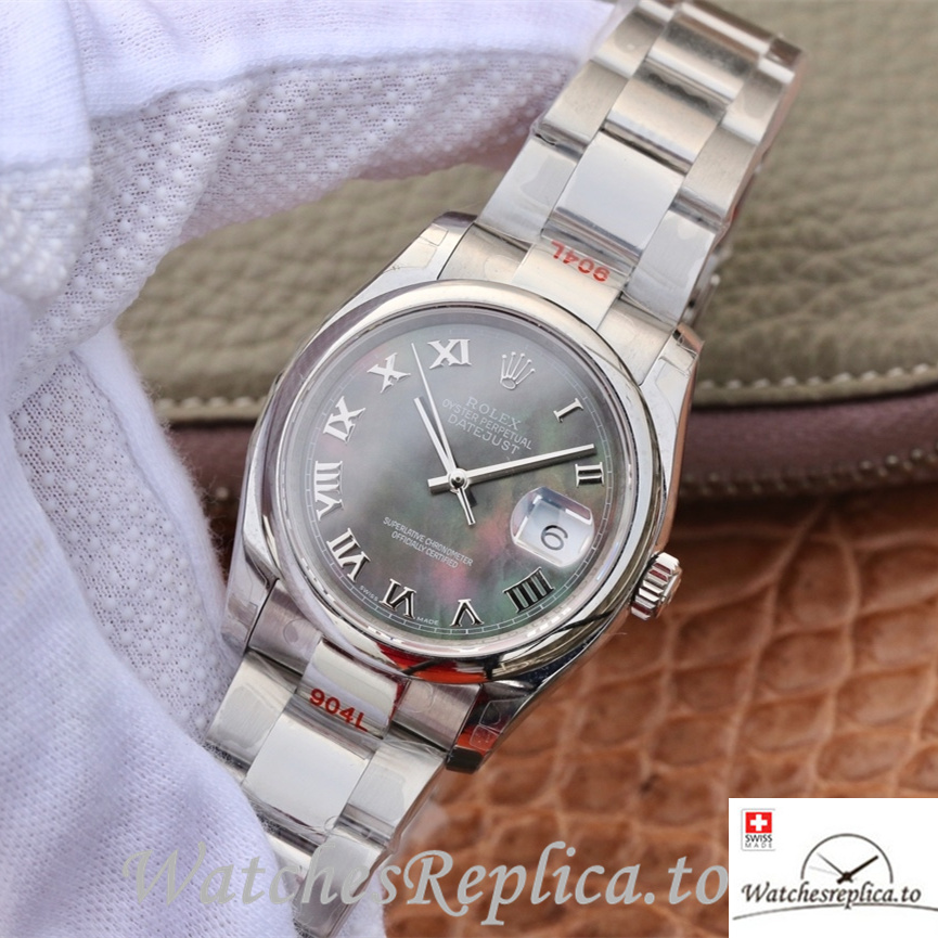 Swiss Rolex Datejust Replica 116200 Stainless steel strap 36MM - WatchesReplica.is