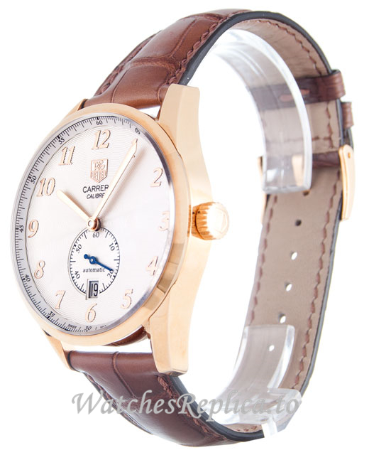 Tag Heuer Carrera Silver Dial WAS2140.FC8176 39MM - WatchesReplica.is
