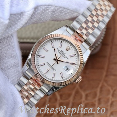 Swiss Rolex Datejust Replica 116231 Stainless steel strap 36MM - WatchesReplica.is