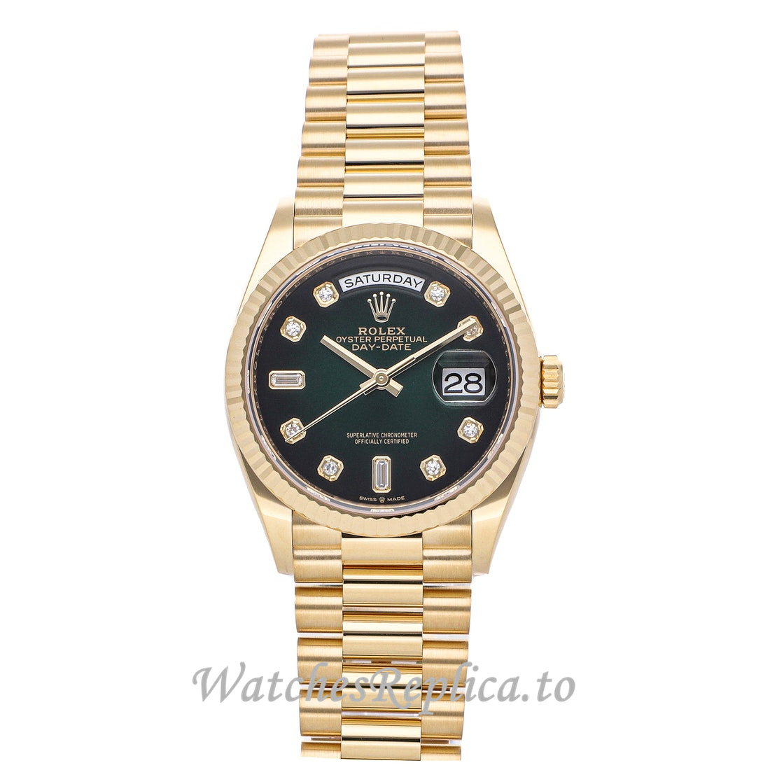 Replica Rolex Day Date 128238 0069 36MM - WatchesReplica.is