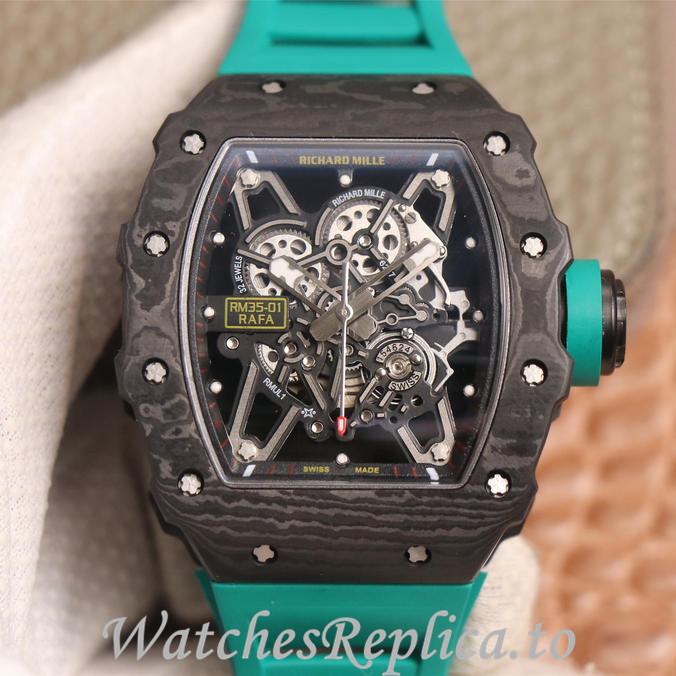 Richard Mille Replica RM035-01 Rubber strap 50MM - WatchesReplica.is
