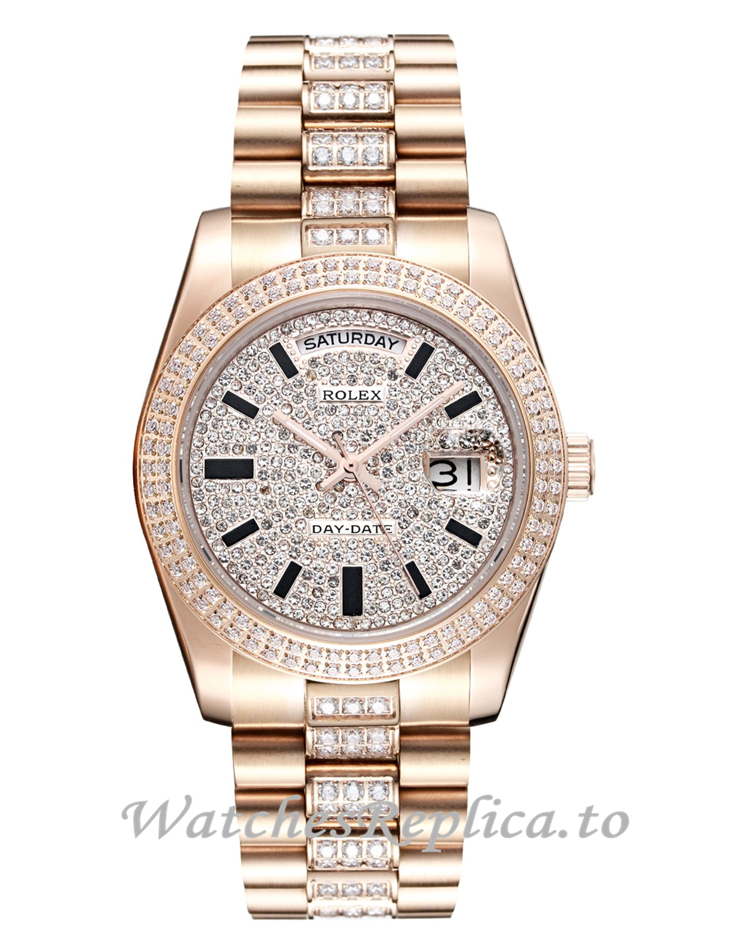 Rolex Day Date 228345RBR 41MM - WatchesReplica.is