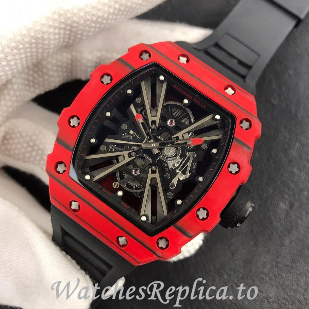 Richard Mille Replica RM12-01 Rubber strap 50MM - WatchesReplica.is