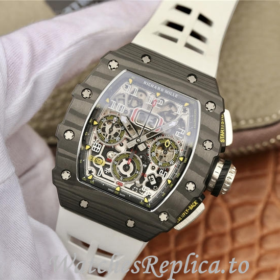 Richard Mille Replica RM11-03 Rubber strap 50MM - WatchesReplica.is