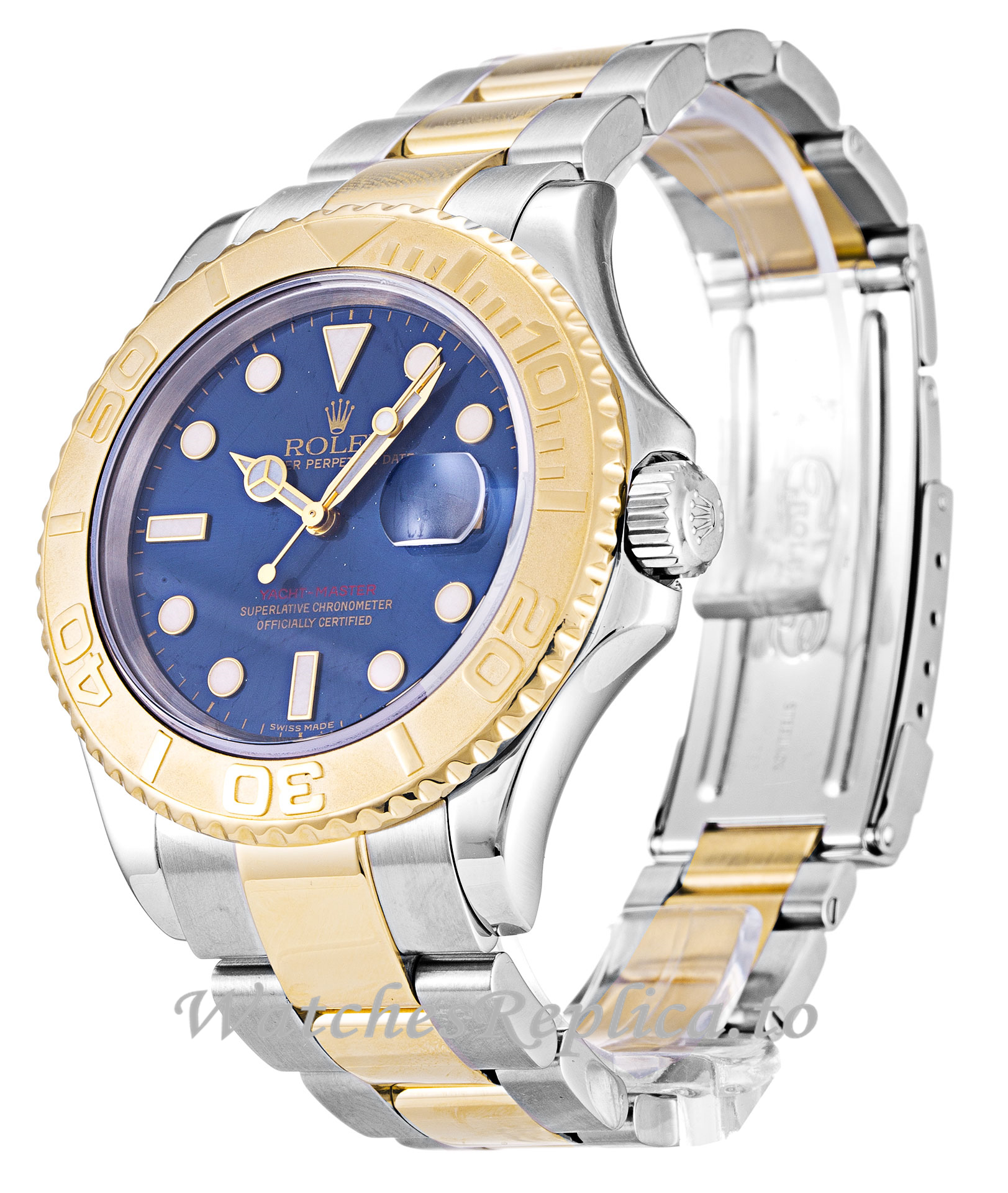 Rolex Yacht-Master Blue Dial 16623-40 MM - WatchesReplica.is