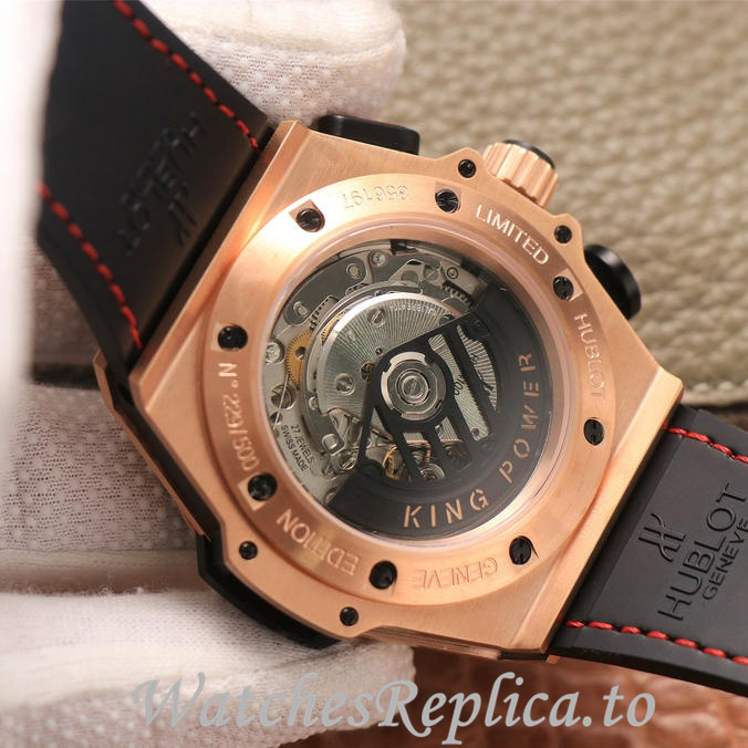 Hublot Replica Ferrari F1 Leather strap 46MM - WatchesReplica.is