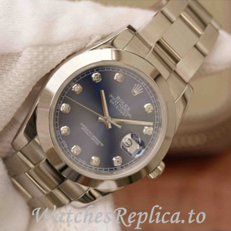 Swiss Rolex Datejust Replica 126300 Stainless steel strap 41MM - WatchesReplica.is