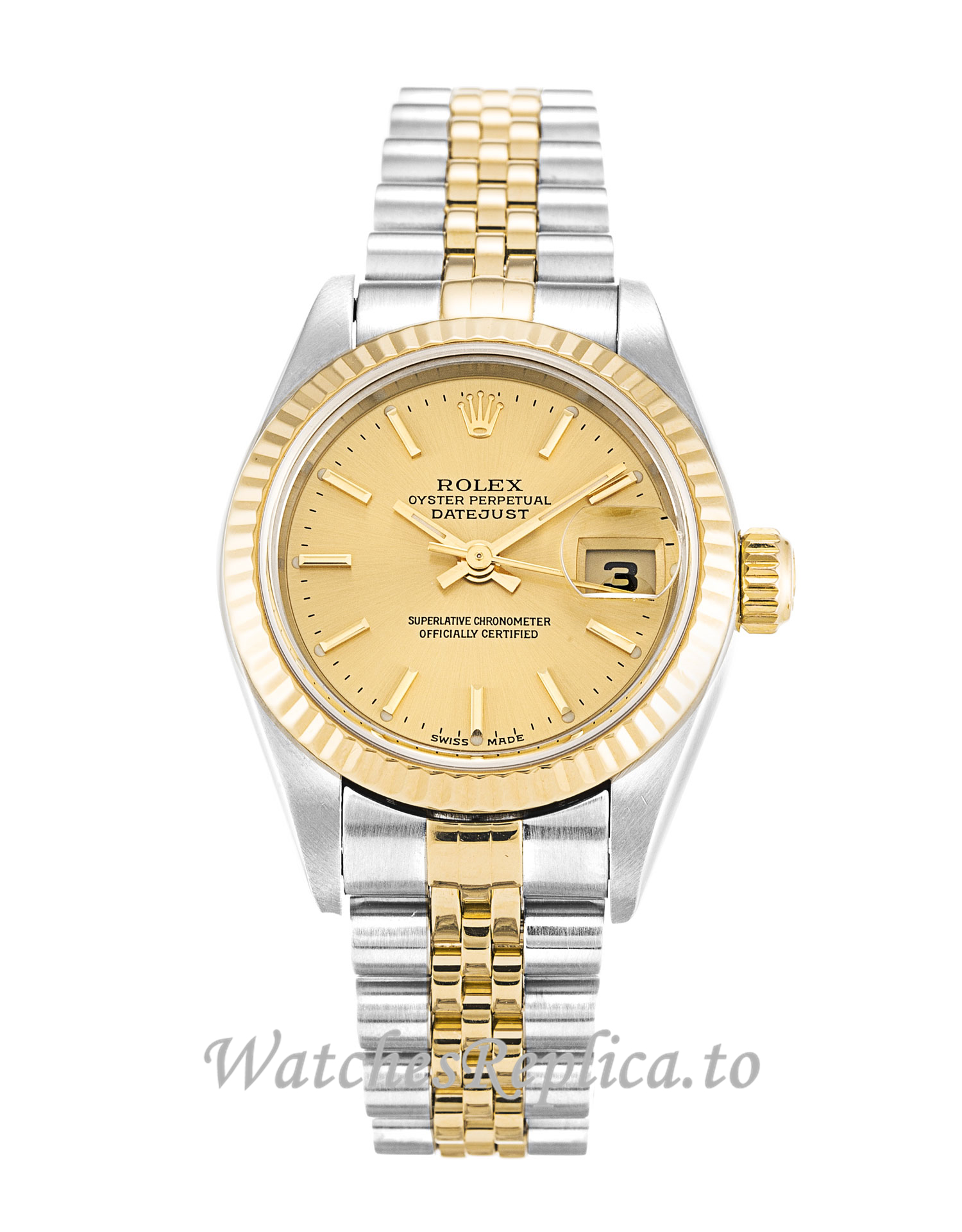 Rolex Datejust Lady Champagne Dial 79173 - WatchesReplica.is