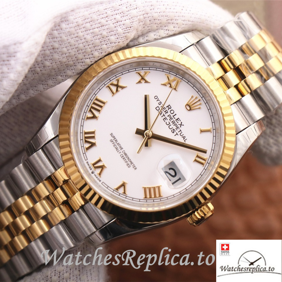 Swiss Rolex Datejust Replica 126233 Stainless steel strap 36MM - WatchesReplica.is